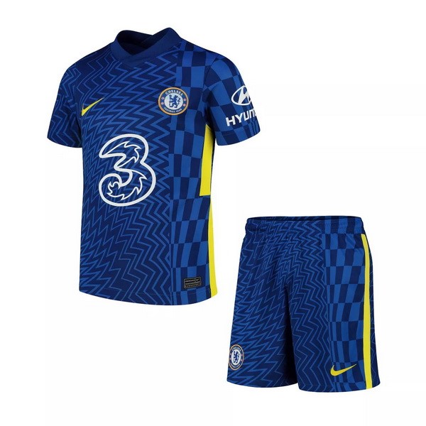 Camiseta Chelsea Niño 1st 2021-2022 Azul